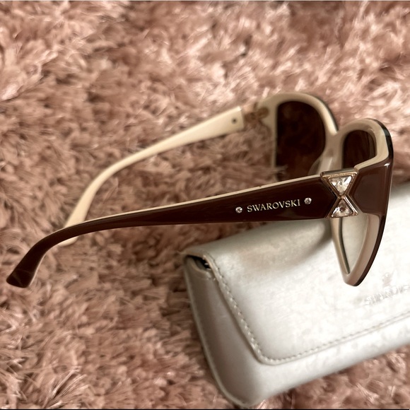 Swarovski Accessories - Swarovski women sunglasses, like new